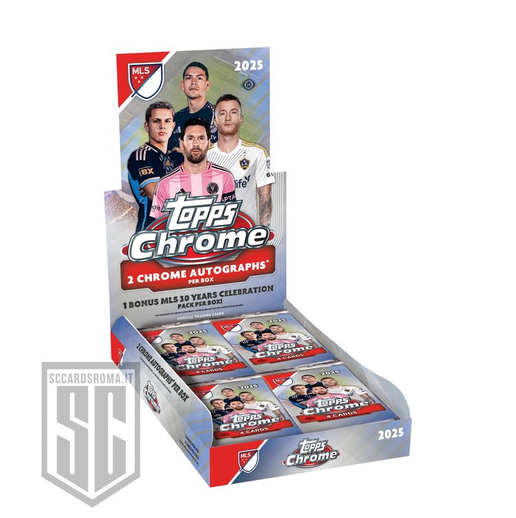 1 Spot - Break a Spot Topps Chrome MLS 2025 Hobby Box